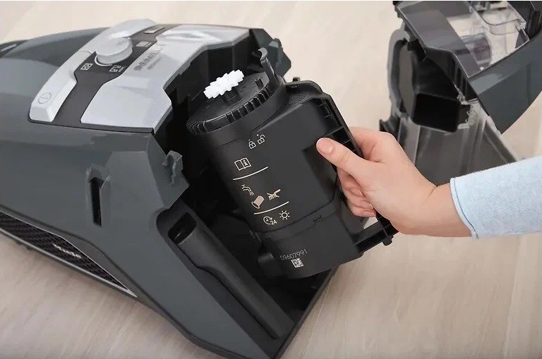 Пылесос Miele SKCF5 Blizzard CX1 Parquet PoweLine Graphite grey фото 7