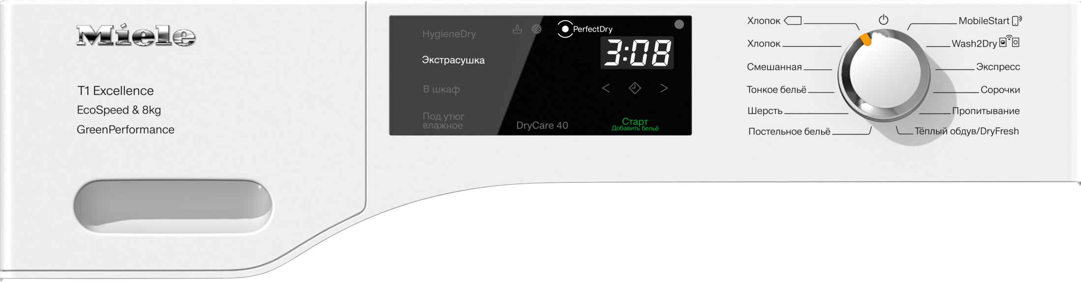 Сушильная машина Miele TEF765WP