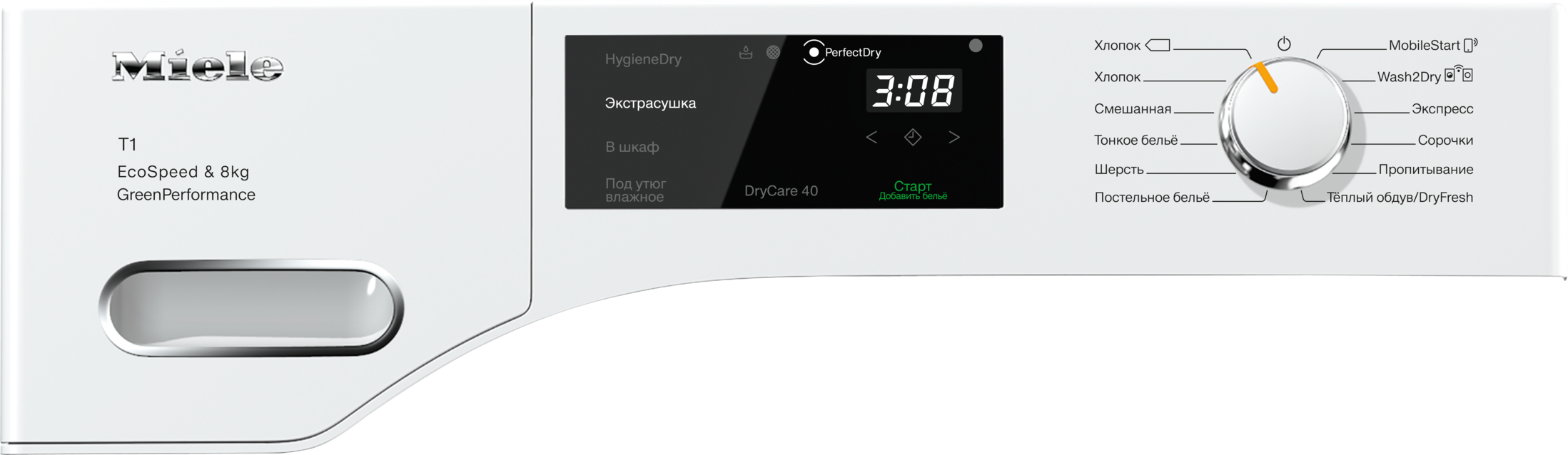 Сушильная машина Miele TWF760WP