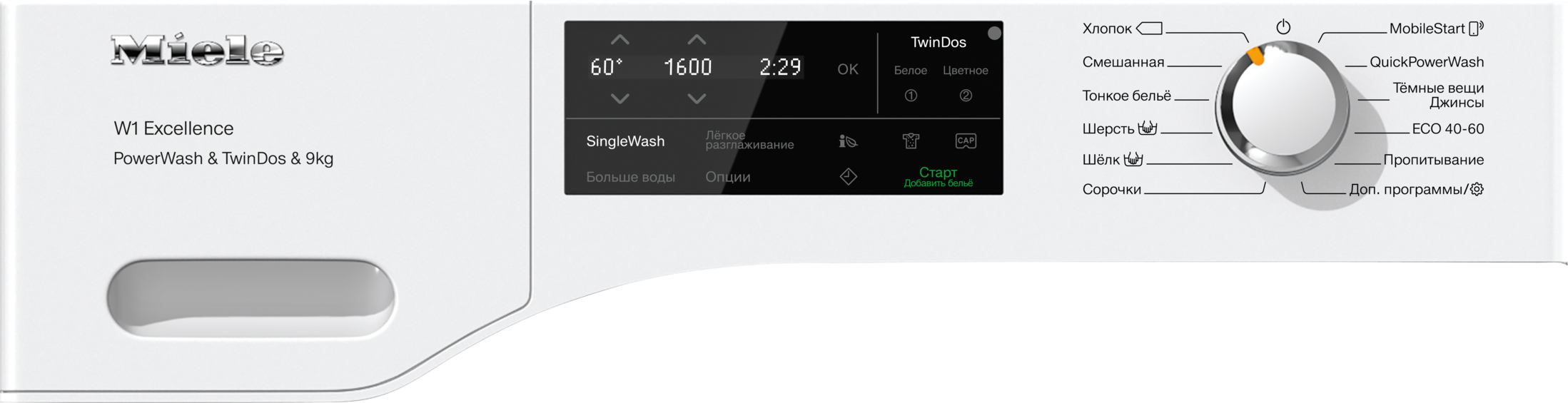 Стиральная машина Miele WEI865 WPS