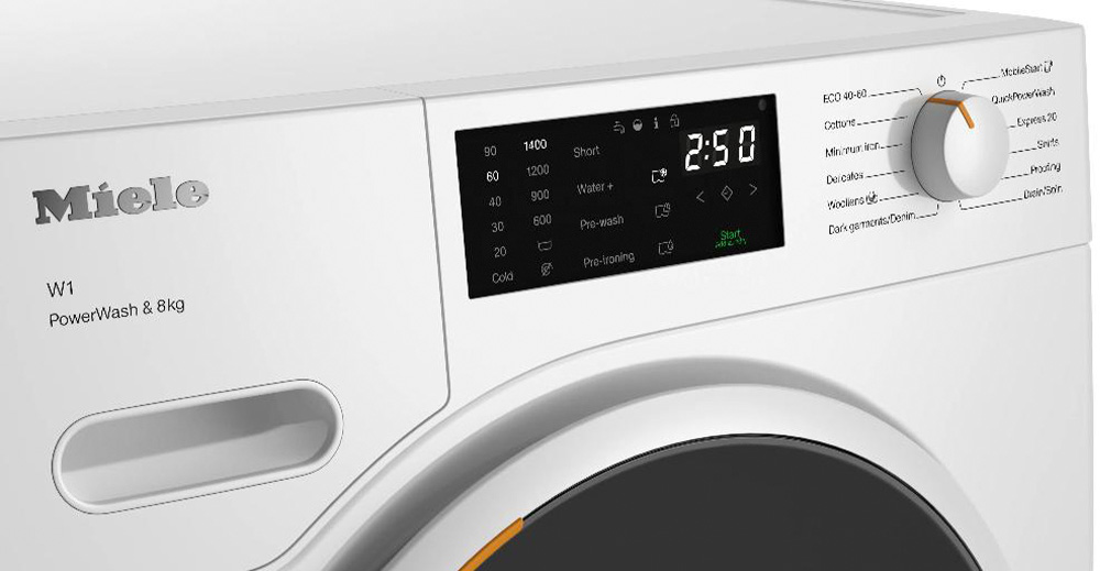 Режимы стиральной машины Miele