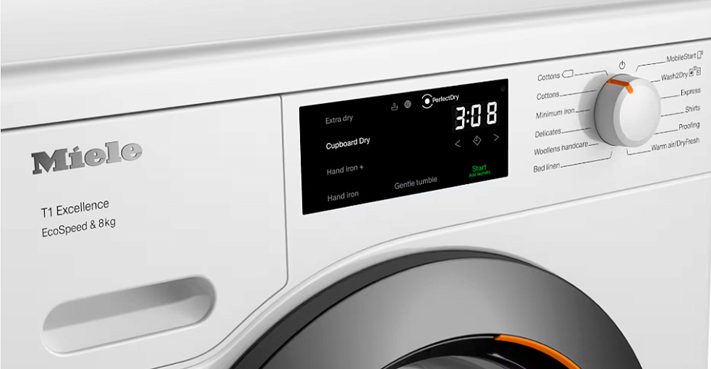 Ошибки сушильных машин Miele