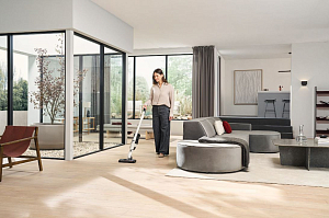 Пылесос Miele SWDL 0 Triflex HX 3 Brilliant white фото 5