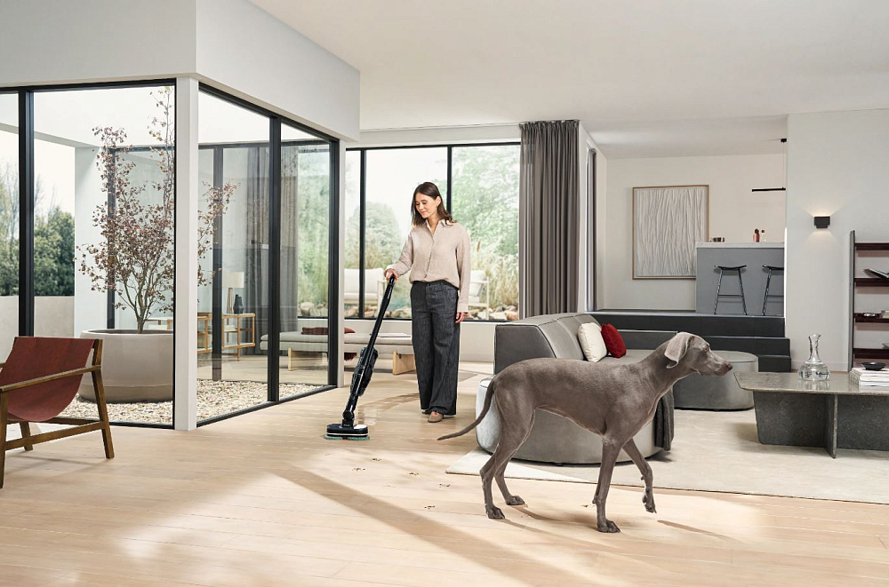 Пылесос Miele SWDL0 Triflex HX3 Plus Aqua черный обсидиан фото 6