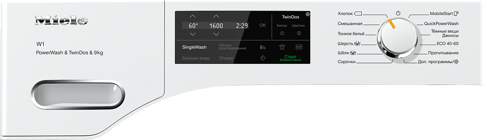 Стиральная машина Miele WWI860 WPS фото 2