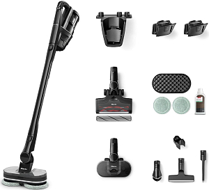 Пылесос Miele SWDL0 Triflex HX3 Plus Aqua черный обсидиан фото 3