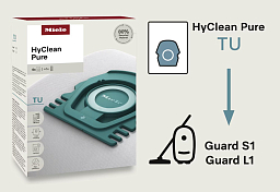 Комплект мешков-пылесборников Miele HyClean Pure TU 3D фото 2
